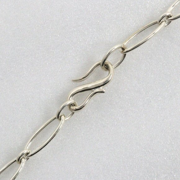 Tiffany & Co. Large Infinity Cross Necklace Elsa Peretti Silver 925 Approx. 2...